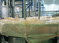 Hall dust covers over conveyors